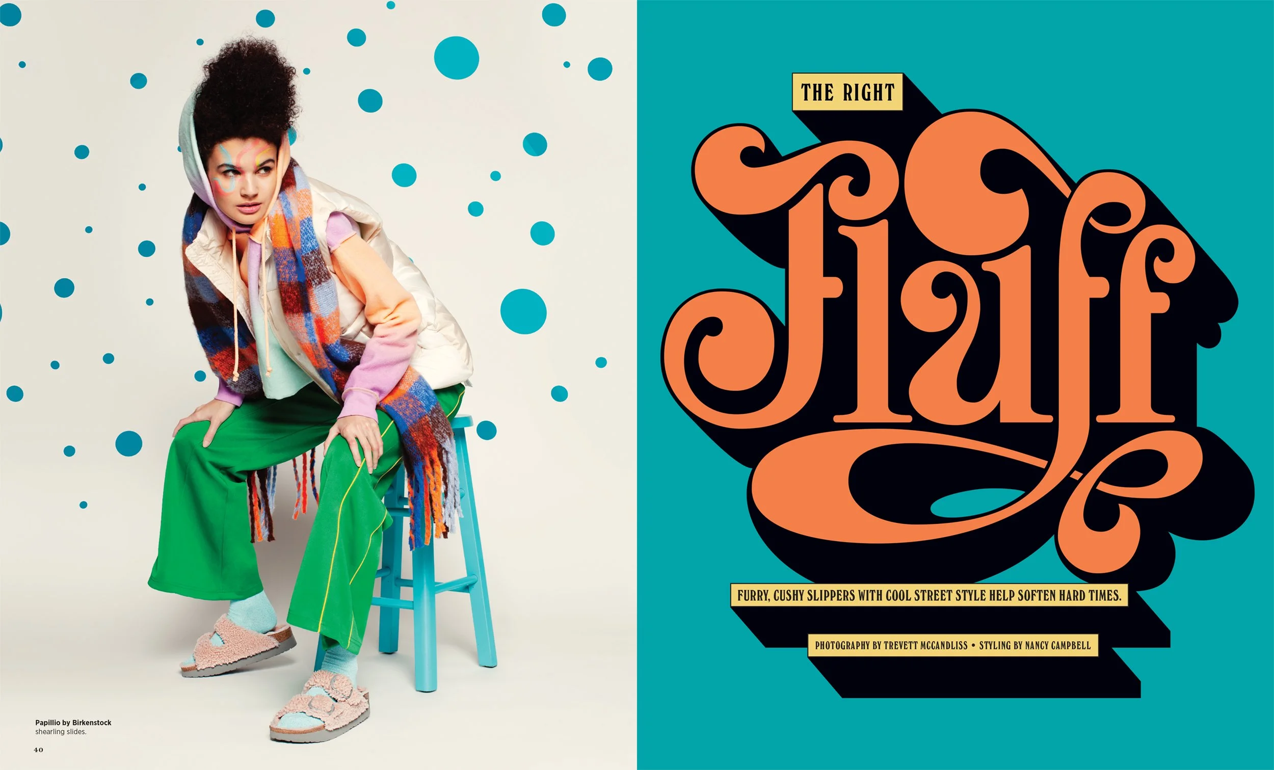 MCCANDLISS AND CAMPBELL / Editorial Design / Fashion / Typography